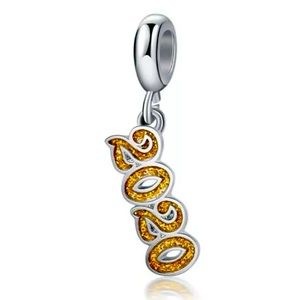 New 925-Charm Bead Fit Original Pandora Bracelet